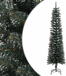 vidaXL Vékony műkarácsonyfa állvánnyal 180 cm 345185