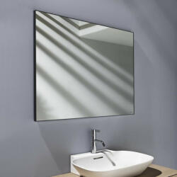 Laufen Frame 25 keretes tükör 90x70 cm, világítás nélkül, matt fekete H4474059004501 (H4474059004501)