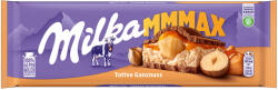 Milka alpesi tejcsokoládé karamell ízű tejes krém, egész mogyoró-300g - kamraellato