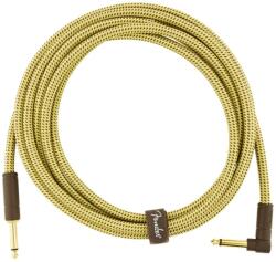 Fender Deluxe Series Cable - Cablu chitara electrica, jack/jack 90 grade, 3 metri