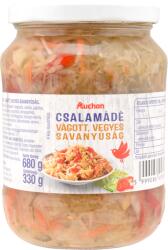 Auchan Nívó Csalamádé vágott vegyes savanyúság 680/330 g