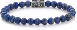 Rebel&Rose Brățară din mărgele de argint Lapis Lazuli RR-6S002-S 19 cm - L