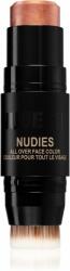 Nudestix Nudies Matte machiaj multifuncțional pentru ochi, buze și față culoare In The Nude 7 g
