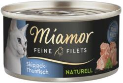Miamor Feine Filets Naturell Skipjack Tuna 80g ton Skipjack in sos propriu, hrana pisica