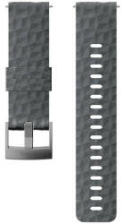 Suunto Curea din silicon pentru ceas Suunto Spartan Sport, Spartan Sport Wrist HR/Baro și Suunto 9 Graphite/Gray M 24mm