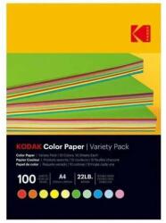 Kodak Hârtie color KODAK pentru imprimarea acasă și la birou - 10 culori mixte, 80g, A4, 100 buc (KO-9891300)