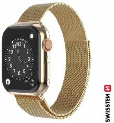 Swissten - Apple Watch curea milaneză, 38-40 mm, auriu (46000203)