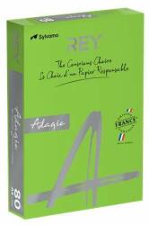 REY Hârtie pentru copiator REY, color, A4, 80 g, REY Adagio, verde intensiv (RYADA080X433 DEEP GREEN)