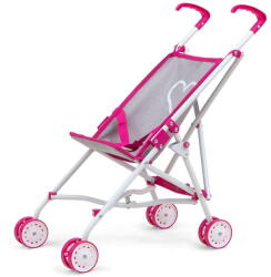 Milly Mally Stroller Julia Prestige Pink (2722) - pcone Papusa