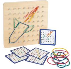 Legler Small Foot Scândură din lemn Geoboard (DDLE11977)
