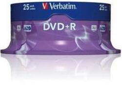 Verbatim DVD + R Verbatim Matt Silver 120min. /4, 7Gb 16X - 25 buc. în ax