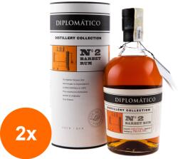 Diplomático Set 2 x Rom Diplomatico Distillery Collection No 2 Barbet, 47%, 0.7 l