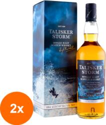 TALISKER Set 2 x Whisky Single Malt, Talisker Storm, 45.8%, 0.7 l
