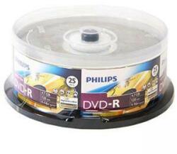Philips DVD-R 120min. /4.7Gb. 16X - 25 buc. în ax