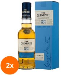 The Glenlivet Set 2 x Whisky The Glenlivet Founders Reserve, Single Malt 40%, 0.2 l