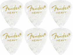 Fender 351 Shape Premium 6 White Перце за китара (<![CDATA[098-2351-505-6PACK-SET]]>)