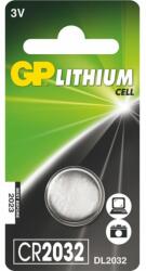 GP Batteries GP CR2032 lítium gombelem 1db/bliszter (B15322) - mentornet