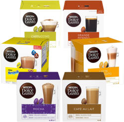NESCAFÉ családi csomag - 96 kapszula a Nescafé Dolce Gusto-termékhez