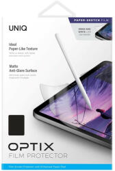 Apple iPad Pro 12.9 (2018 / 2020 / 2021 / 2022), Kijelzővédő fólia, Matt, Uniq Optix Paper Sketch, Clear Prémium