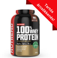 Nutrend 100% Whey Protein 2250g Chocolate Brownies