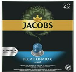 Jacobs Kávékapszula JACOBS Nespresso Lungo koffeinmentes 20 kapszula/doboz - robbitairodaszer