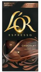 L'OR Kávékapszula L`OR Nespresso Chocolat csokoládé ízű 10 kapszula/doboz - robbitairodaszer