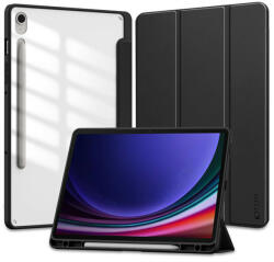Tech-Protect Samsung X510/X516B Galaxy Tab S9 FE 10.9 tablet tok (Smart Case) on/off funkcióval, Pencil tartóval - Tech-Protect Hybrid - fekete (ECO csomagolás) - mobilehome