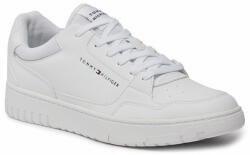 Tommy Hilfiger Sneakers Tommy Hilfiger Th Basket Core Leather Ess FM0FM05040 White YBS Bărbați