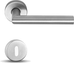 Maestro Design Thema Pro körrozettás ajtókilincs garnitúra (inox, kulcslyukas)
