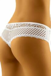 Wolbar Chilot brazilian cu dantelă Gigua alb , S