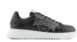 Giorgio Armani bőr sportcipő fekete, X4X264 XN732 K001 - fekete Férfi 45