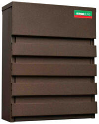 KRONBERG Cutie postala Kronberg® TAMPA 340x266x100 mm maro
