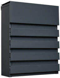 KRONBERG Cutie postala Kronberg® TAMPA 340x266x100 mm antracit
