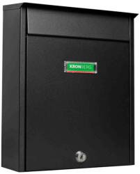 KRONBERG Cutie postala Kronberg® OPTIMA 335x270x105 mm negru