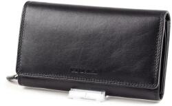 La Scala fekete női bőr pénztárca (ADN100, DCO-100 BLACK)