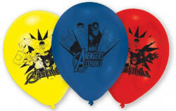 Bosszúállók Fight léggömb, lufi 6 db-os 9 inch (22, 8 cm)