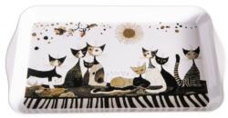 Fridolin Fémtálca 32x2x19cm, Rosina Wachtmeister: Cats Sepia - szep-otthon