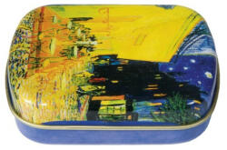Fridolin Fémdoboz 6, 3x1, 8x5, 2cm, Van Gogh: Kávéház éjjel