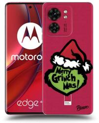 Picasee Husă neagră din silicon pentru Motorola Edge 40 - Grinch 2