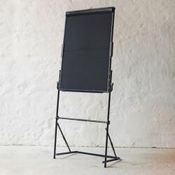  Urban hordozható flipchart tábla - fekete karton borítás