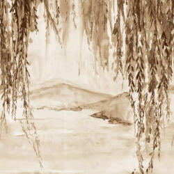 Rasch Magic Walls-Landscape barna árnyalatú akvarell hatású tájkép poszter 360813