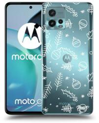Picasee Husă transparentă din silicon pentru Motorola Moto G72 - Mistletoe