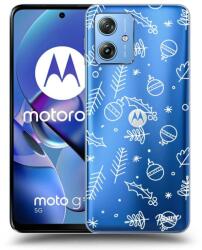 Picasee Husă transparentă din silicon pentru Motorola Moto G54 5G - Mistletoe