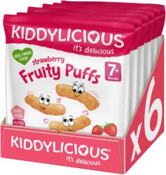 Kiddylicious Gyümölcs chips - Eper, 6x10g