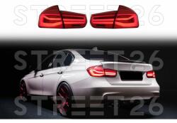 Tuning - Specials Stopuri LED compatibil cu BMW Seria 3 F30 (2012-2019) Rosu Clar LCI Design cu Semnal Dinamic Secvential (73)