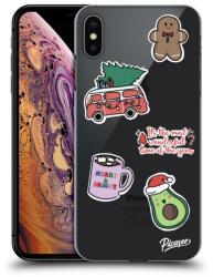 Picasee ULTIMATE CASE pentru Apple iPhone XS Max - Christmas Stickers