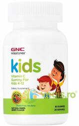GNC Vitamina C Jeleuri pentru Copii cu Aroma de Fructe de Padure Milestones Kids 60buc