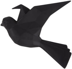 Time for home Fekete fali dekoráció Origami madár S (PT3616BK)