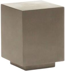 Kave Home Szürke cement oldalasztal Kave Home Rustella 35 x 35 cm (LF-J2200008PR03)