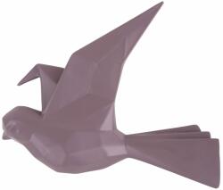 Time for home Lila fali dekoráció Origami Bird S (PT3616PU)